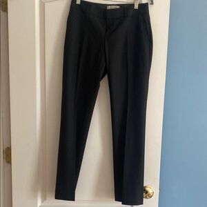 Banana Republic Martin fit black lined wool pants